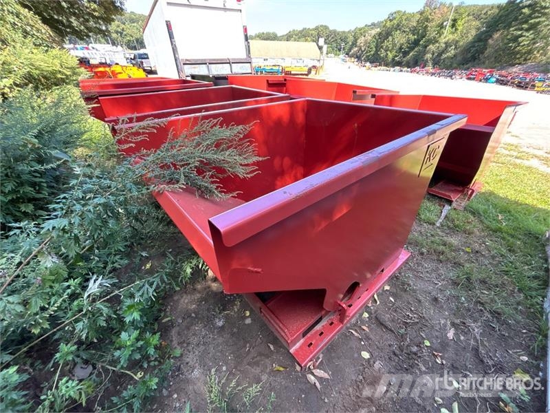  Kit Containers 2YFT-SDH 5 ft 3 in 2 cyd Self-Dumpi Dėžės ir piltuvai