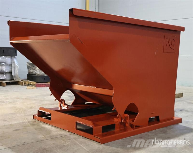 Kit Containers 2YFT-SDH 2 cyd Self-Dumping Hopper Lådor och pappersmagasin