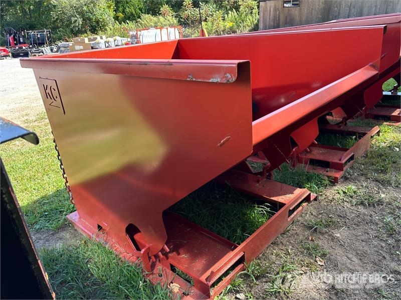  Kit Containers 2YFT-SDH 5 ft 3 in 2 cyd Self-Dumpi Dėžės ir piltuvai