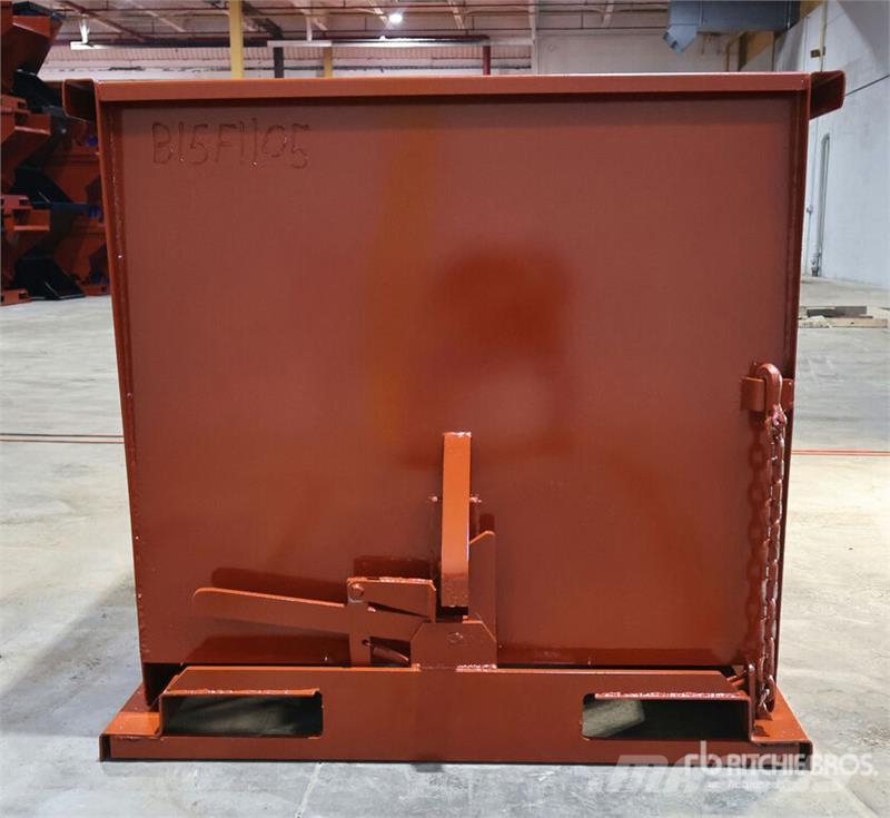 Kit Containers 2YFT-SDH 2 cyd Self-Dumping Hopper Lådor och pappersmagasin
