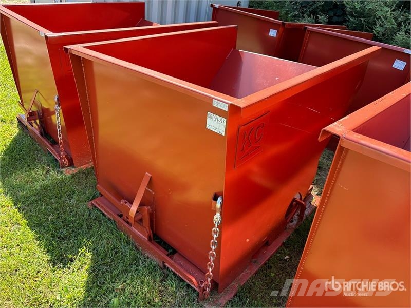  Kit Containers 2YFT-SDH 5 ft 3 in 2 cyd Self-Dumpi Dėžės ir piltuvai