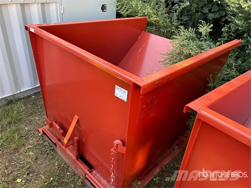  Kit Containers 2YFT-SDH 5 ft 3 in 2 cyd Self-Dumpi Dėžės ir piltuvai