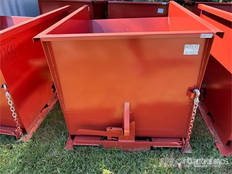 Kit Containers 2YFT-SDH 5 ft 3 in 2 cyd Self-Dumpi Dėžės ir piltuvai