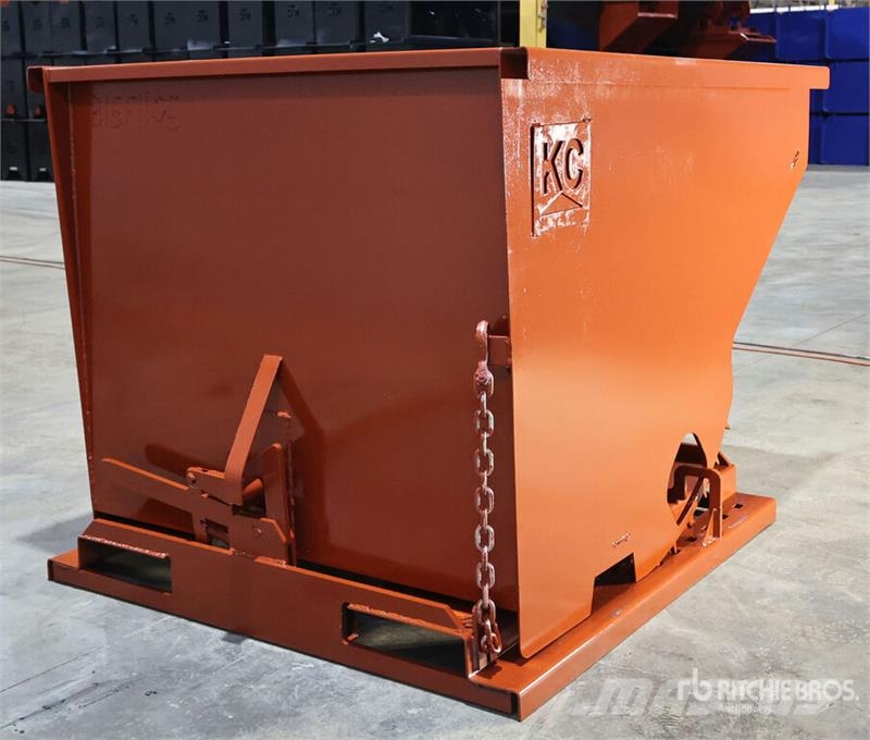 Kit Containers 2YFT-SDH 2 cyd Self-Dumping Hopper Lådor och pappersmagasin