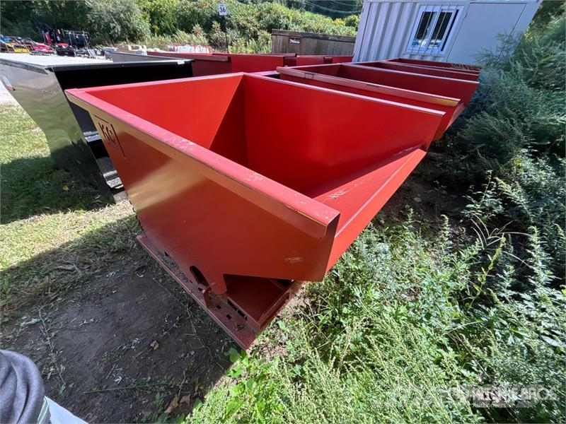  Kit Containers 2YFT-SDH 5 ft 3 in 2 cyd Self-Dumpi Dėžės ir piltuvai