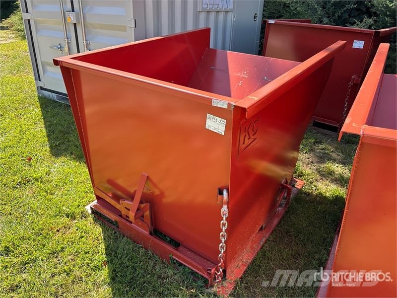  Kit Containers 2YFT-SDH 5 ft 3 in 2 cyd Self-Dumpi Dėžės ir piltuvai