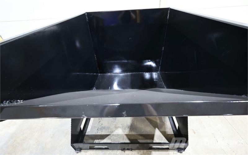  Kit Containers 2YFT-SST 2 cyd Skid Steer Dump Hopp Bins and hoppers