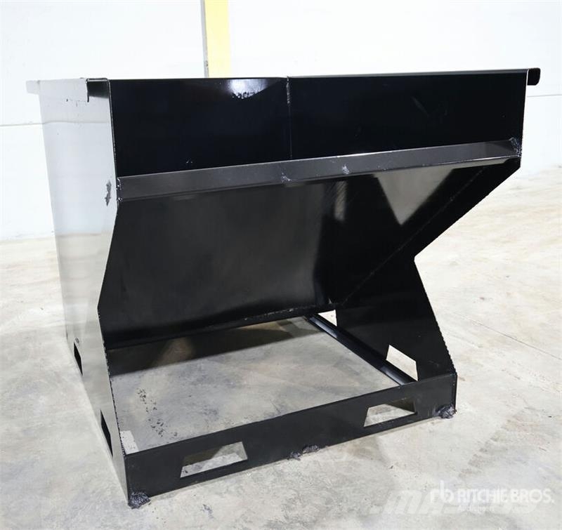  Kit Containers 2YFT-SST 2 cyd Skid Steer Dump Hopp Bins and hoppers