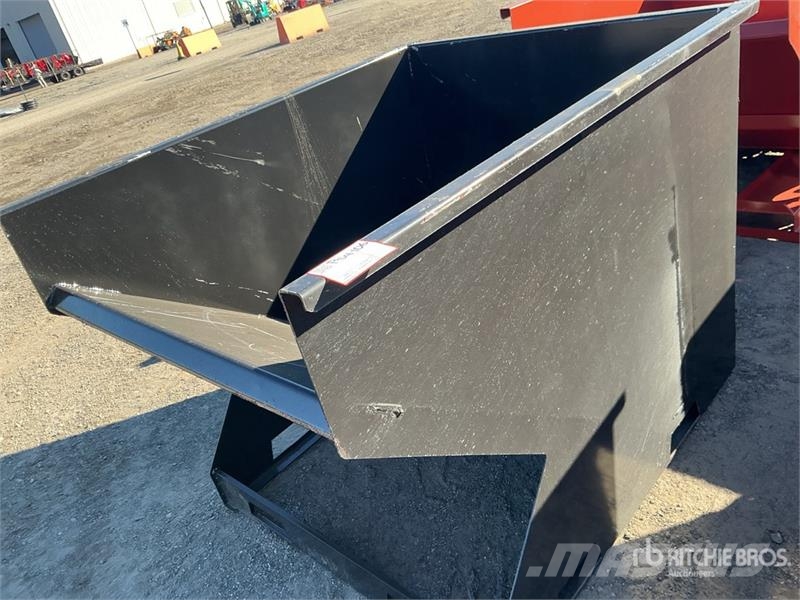  Kit Containers 2YFT-SST 2 cyd Skid Steer Dump Hopp الحاويات والقواديس