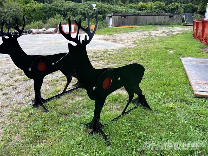  Kit Containers AR500ATDEER Shooting Target (Unused Other components