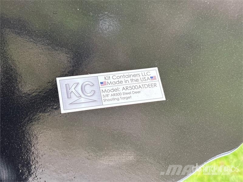  Kit Containers AR500ATDEER Shooting Target (Unused Other components