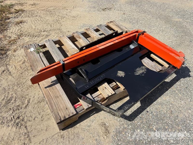 Kit Containers MUFF-36-42 42 in Mini Skid Steer Fo Garfos