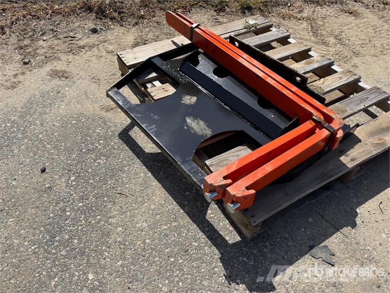 Kit Containers MUFF-36-42 42 in Mini Skid Steer Fo Garfos