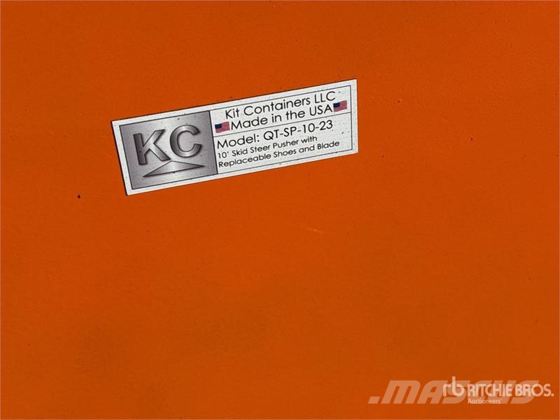 Kit Containers QT-SP-10-23-SB 120 in Skid Steer Sn Snežne daske i plugovi