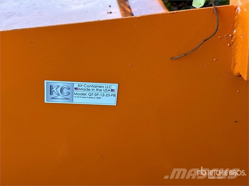 Kit Containers QT-SP-10-23-PB-SB 144 in Skid Steer Snow blades and plows