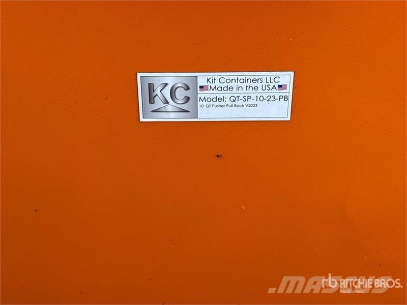 Kit Containers QT-SP-10-23-PB-SB 120 in Skid Steer Snow blades and plows