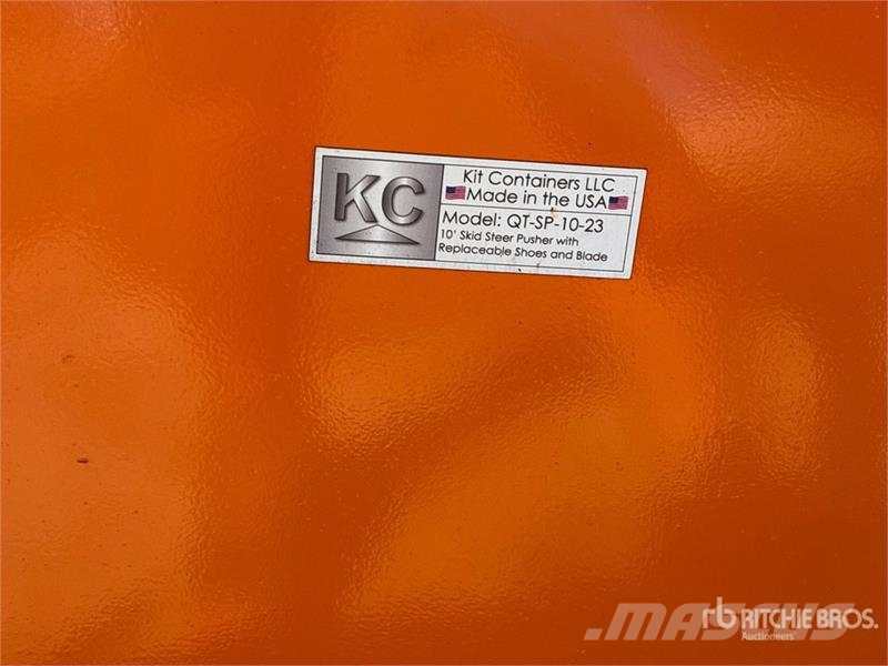Kit Containers QT-SP-10-23-SB 120 in Skid Steer Sn Snežne daske i plugovi