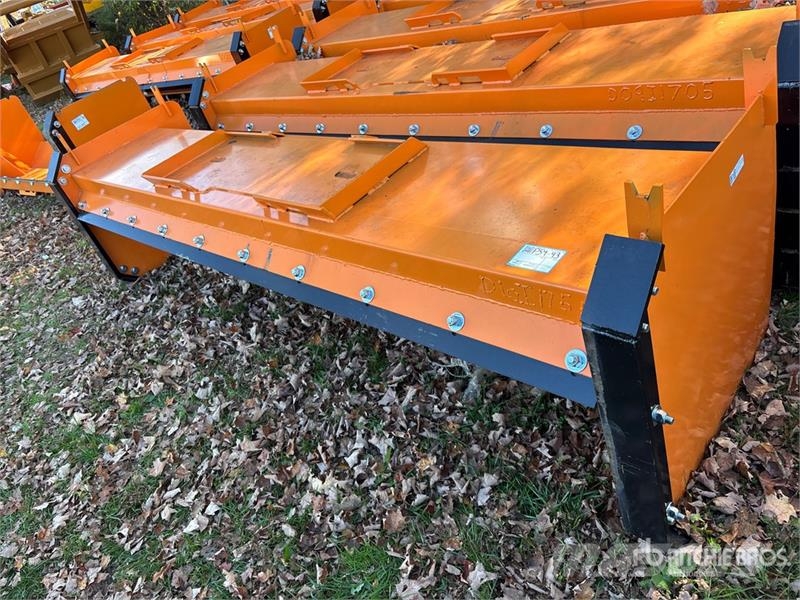 Kit Containers QT-SP-10-23-PB-SB 120 in Skid Steer Snow blades and plows