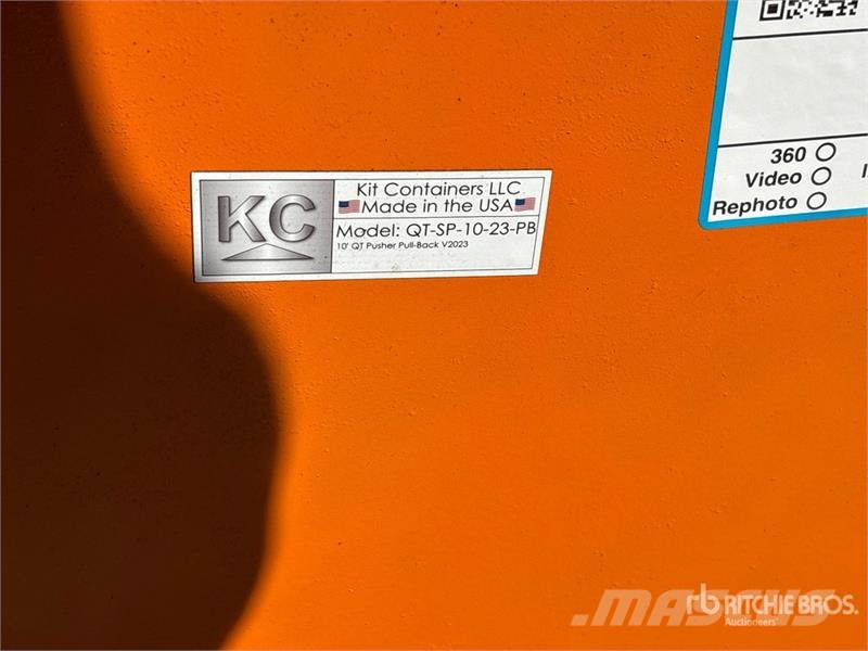 Kit Containers QT-SP-10-23-PB-SB 120 in Skid Steer Snežne daske i plugovi