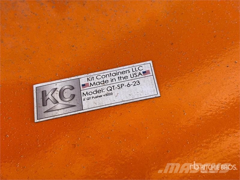 Kit Containers QT-SP-6-23 72 in Skid Steer Snow Pu Snow blades and plows