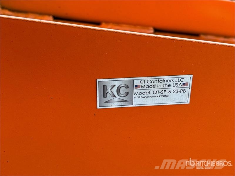 Kit Containers QT-SP-6-23-PB 72 in Skid Steer Snow Snow blades and plows