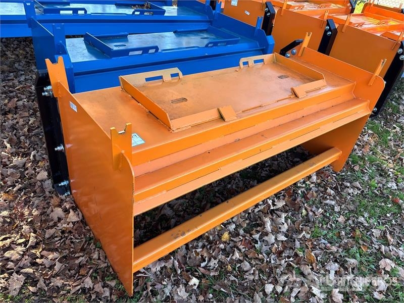 Kit Containers QT-SP-6-23-PB 72 in Skid Steer Snow Snow blades and plows