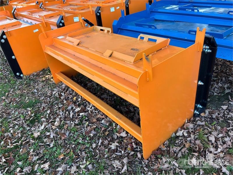 Kit Containers QT-SP-6-23-PB 72 in Skid Steer Snow Snow blades and plows