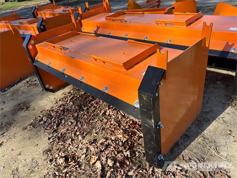 Kit Containers QT-SP-6-23 72 in Skid Steer Snow Pu Snow blades and plows