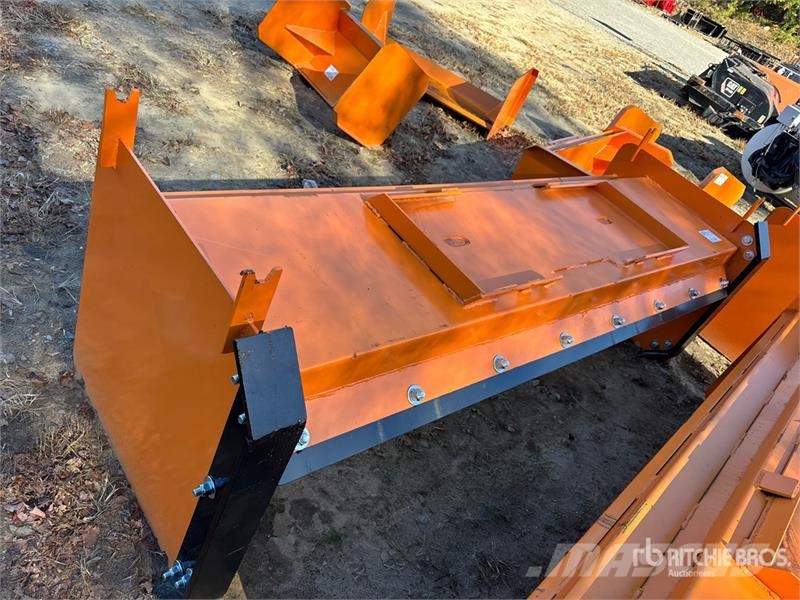 Kit Containers QT-SP-8-23 96 in Skid Steer Snow Pu Snow blades and plows