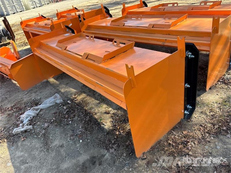 Kit Containers QT-SP-8-23 96 in Skid Steer Snow Pu Snow blades and plows