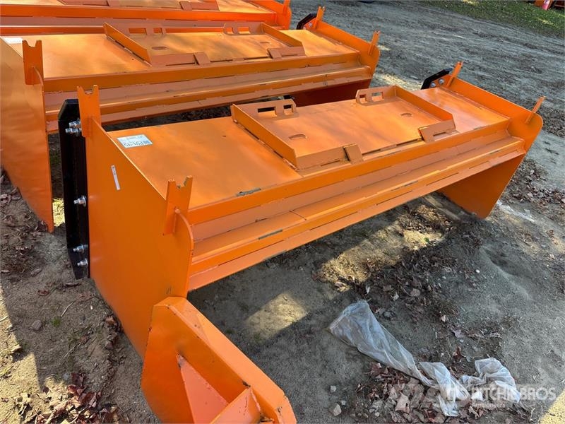 Kit Containers QT-SP-8-23 96 in Skid Steer Snow Pu Snow blades and plows