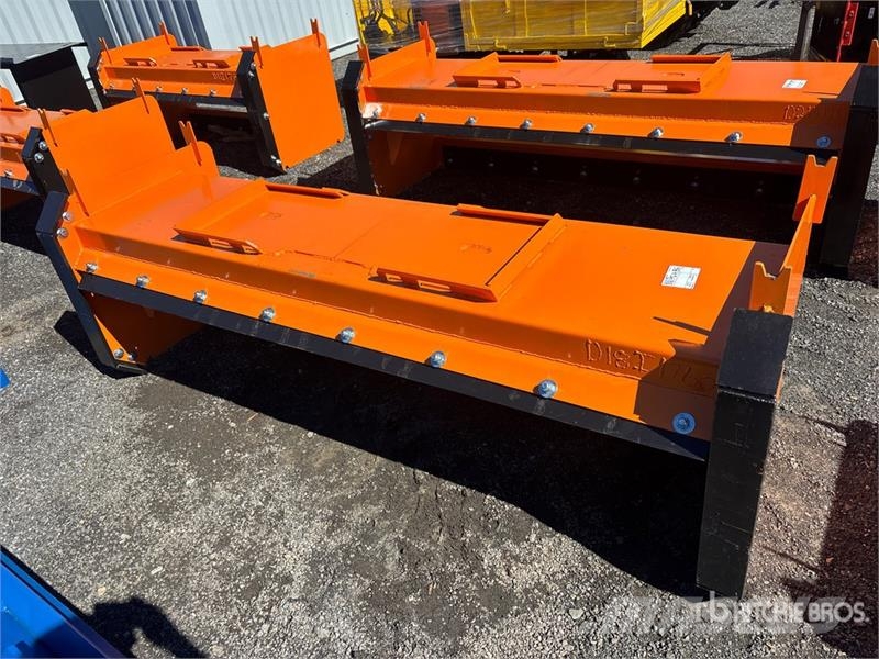 Kit Containers QT-SP-8-23-PB-SB 96 in Skid Steer S Lâminas de neve e arados
