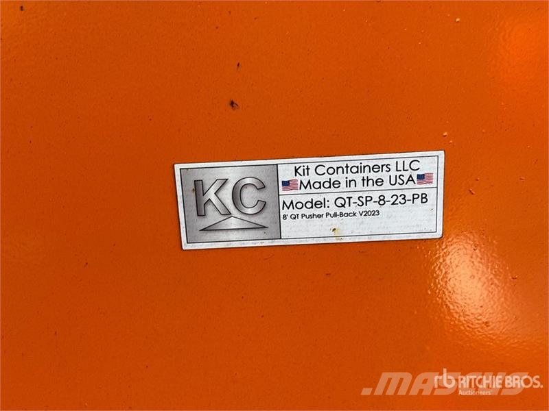 Kit Containers QT-SP-8-23-PB-SB 96 in Skid Steer S Snow blades and plows
