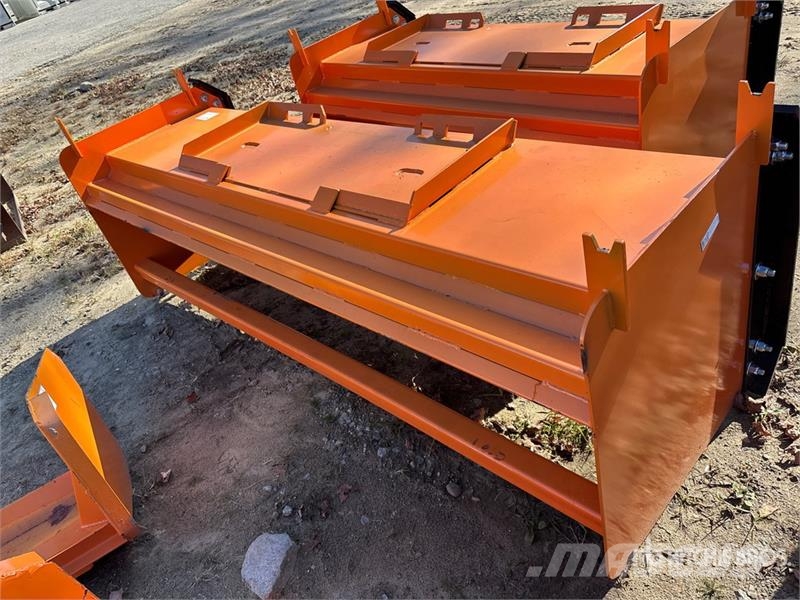Kit Containers QT-SP-8-23-PB 96 in Skid Steer Snow Snow blades and plows