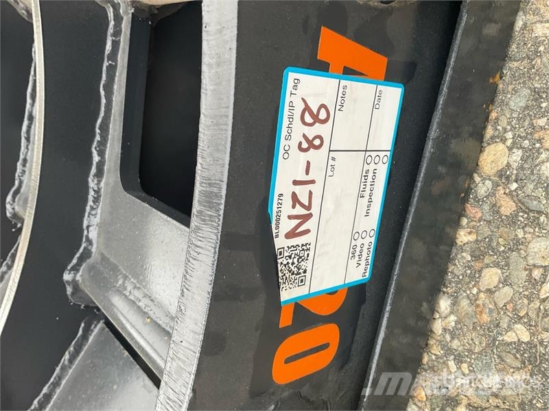 KJ AMK20 65 in Excavator Rake - Fits Cat 320 / 17 - 2 Zgrabiarki i przetrząsacze