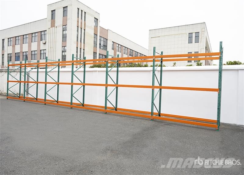 KJ K015 3 ft 6 in x 48 ft Pallet Racking (Unused) Строителство - Други