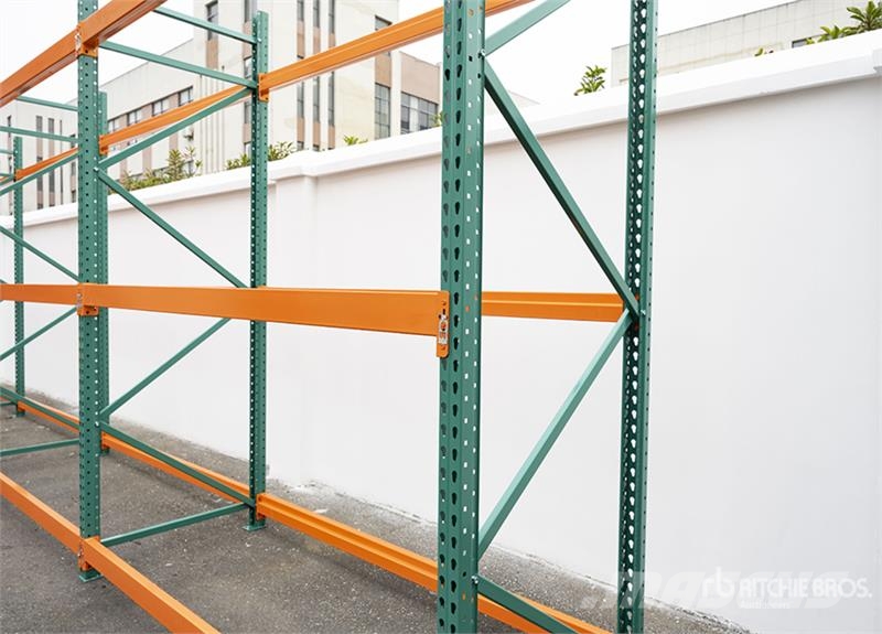 KJ K015 3 ft 6 in x 48 ft Pallet Racking (Unused) Строителство - Други