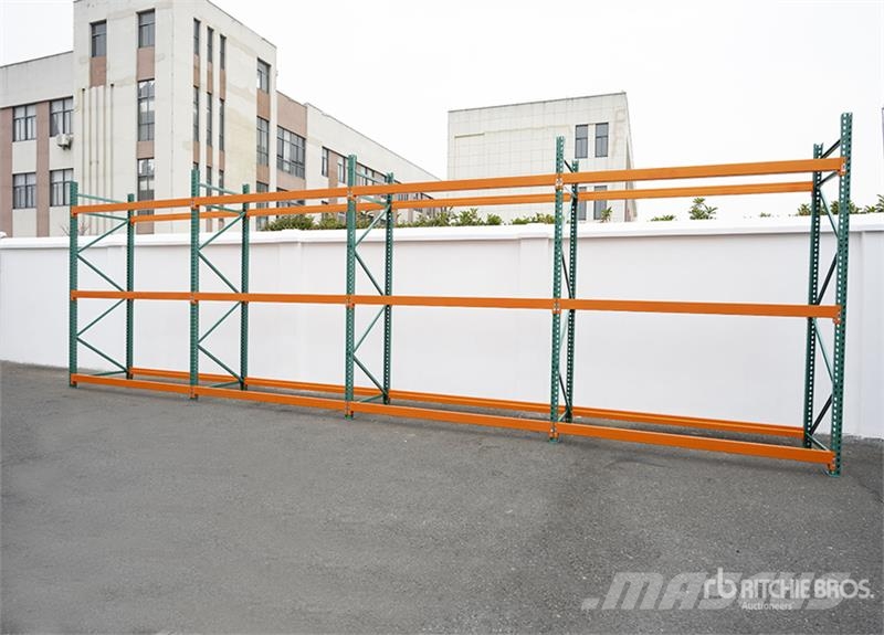 KJ K015 3 ft 6 in x 48 ft Pallet Racking (Unused) Строителство - Други