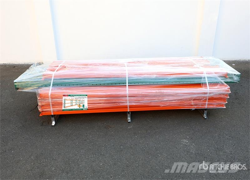 KJ K015 3 ft 6 in x 48 ft Pallet Racking (Unused) Строителство - Други