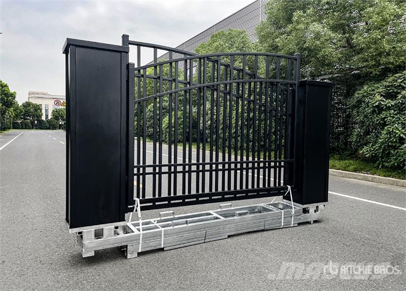 KJ K0735E 20 ft x 7 ft Metal Farm Driveway Gate (Unus 농기계 - 기타