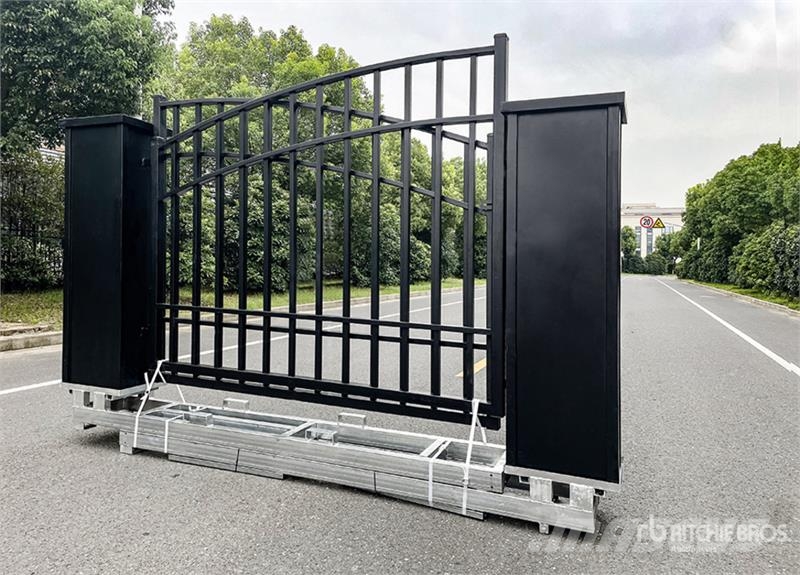 KJ K0735E 20 ft x 7 ft Metal Farm Driveway Gate (Unus 농기계 - 기타