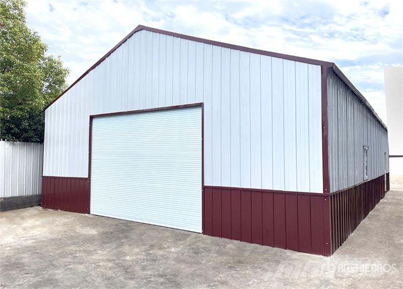 KJ K3151 31 ft x 51 ft Heavy Duty Metal Garage Storag Stalen constructies