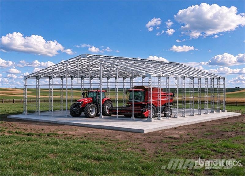 KJ K5100 Prefabricated Metal Frame Storage Building ( Stålrammer