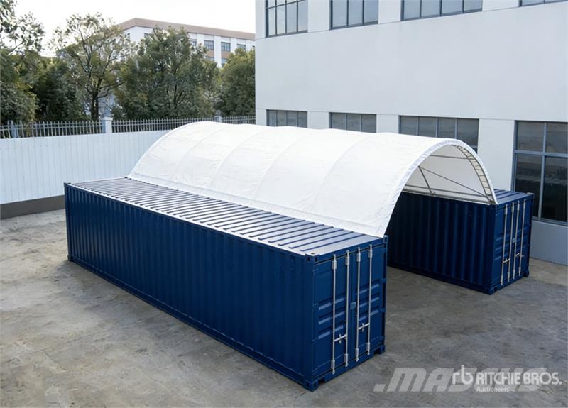 KJ KC20407 20 ft x 40 ft Single Truss Container Shelt Будтехніка - Інші