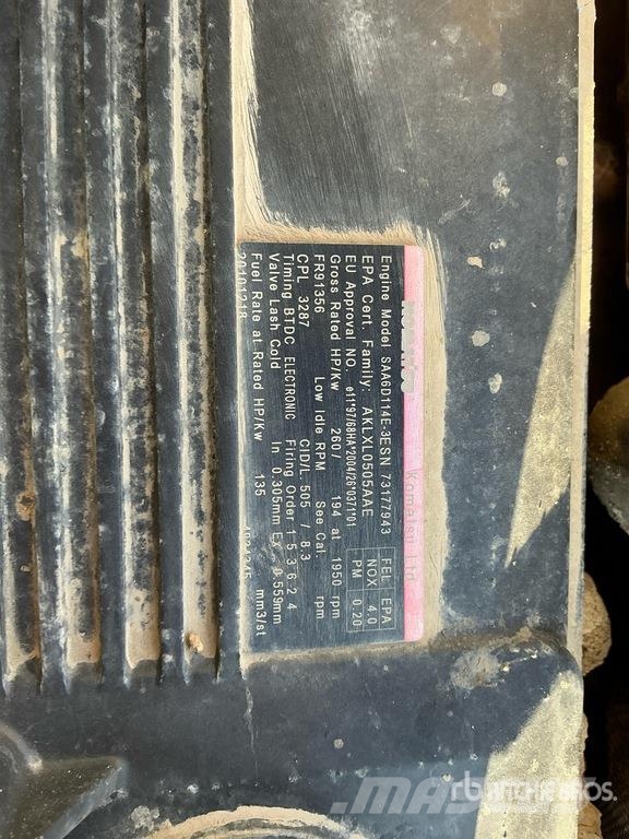 Komatsu PC350LC-8 Kāpurķēžu ekskavatori