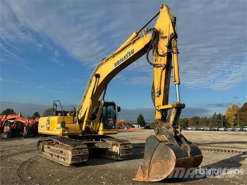 Komatsu PC350LC-8 Kāpurķēžu ekskavatori