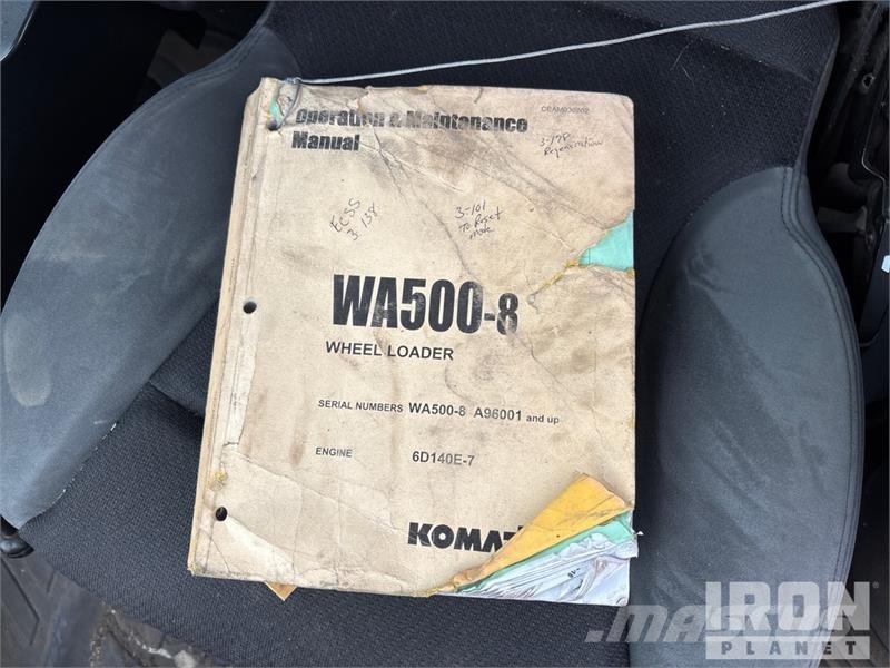 Komatsu WA500-8 Wheel Loader Radlader