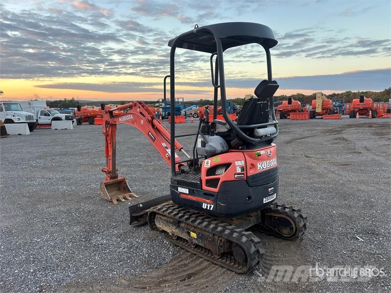 Kubota U17VR1 Mini Excavator Minigravere <7t