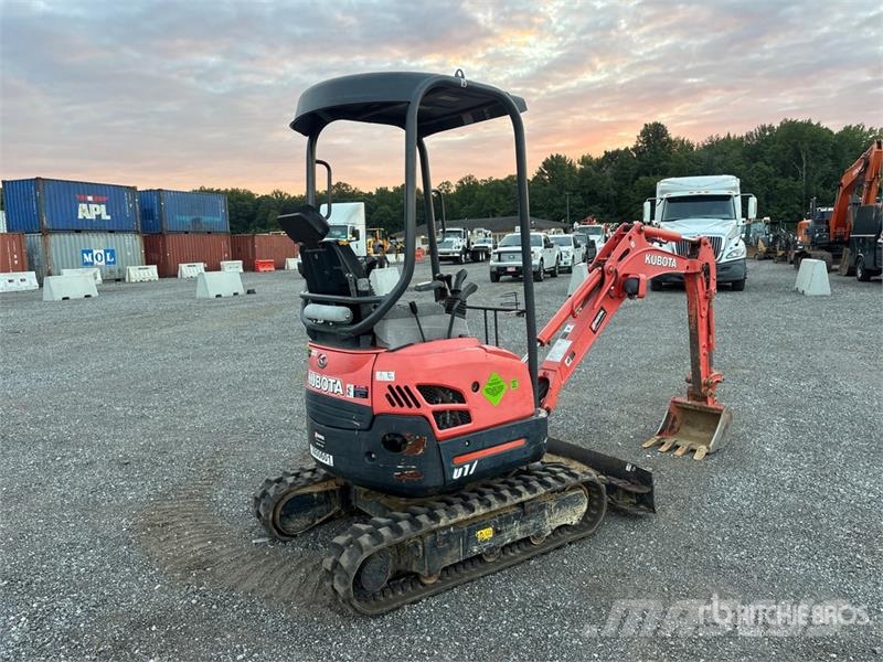 Kubota U17VR1 Mini Excavator Minigravere <7t