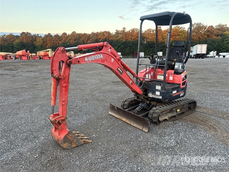 Kubota U17VR1 Mini Excavator Minigravere <7t